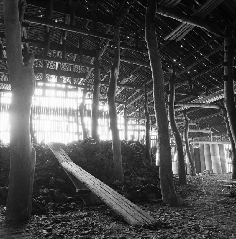 Wood fired kiln Jingdezhen sept 1992