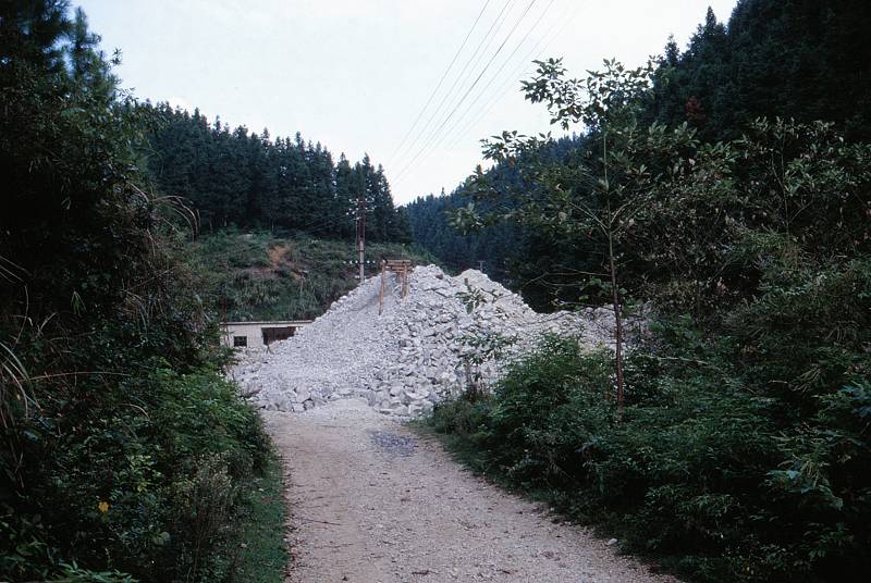 China stone mine