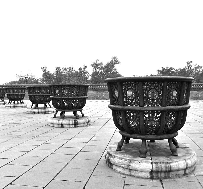 Cast Iron Baskets Tientan Beijing